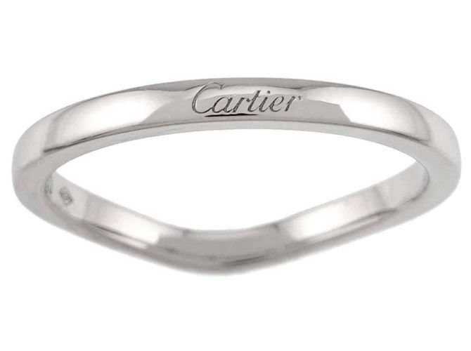 Anello Cartier Ballerina Curve in platino - vista 2