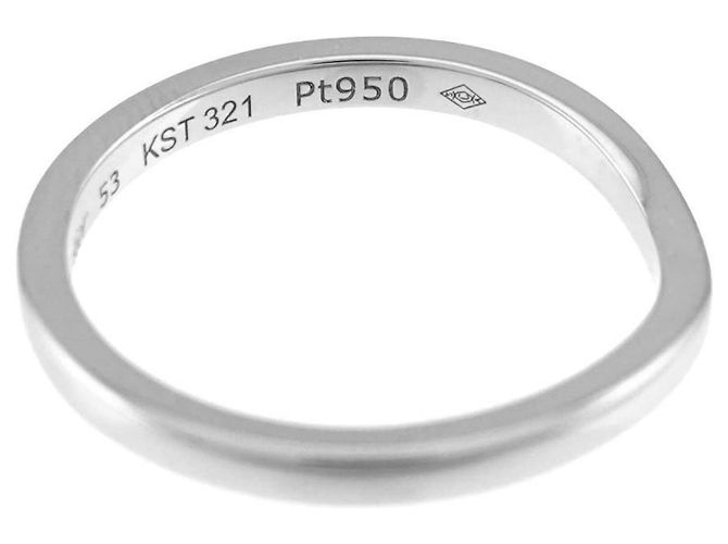 Anello Cartier Ballerina Curve in platino - vista 4