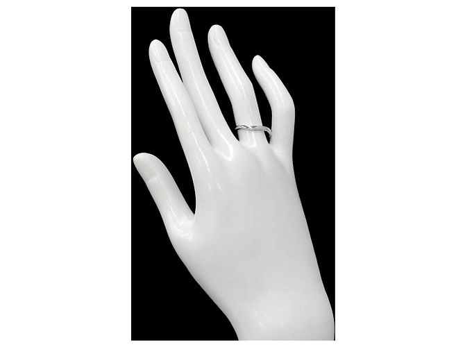 Anello Cartier Ballerina Curve in platino - vista 7