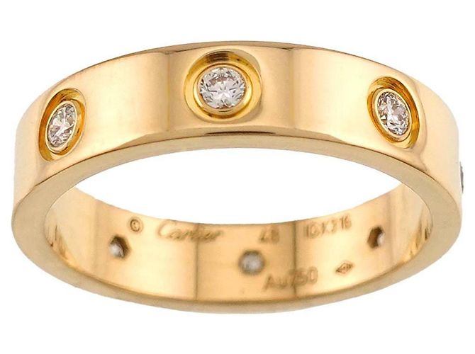 Cartier Mini Love Ring in 18K Gelbgold - Ansicht 2