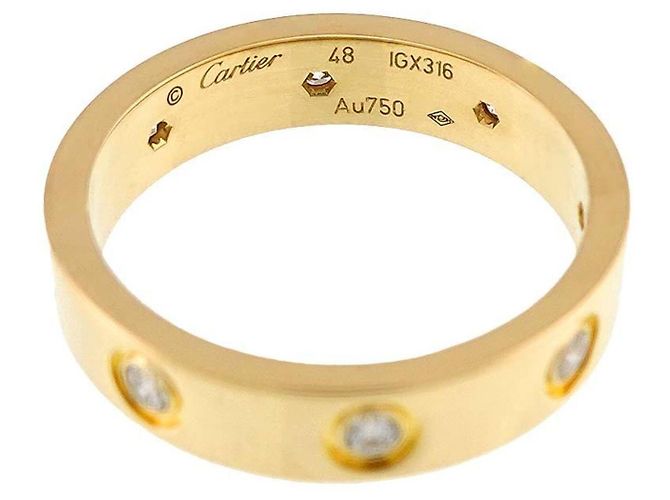 Cartier Mini Love Ring in 18K Gelbgold - Ansicht 3