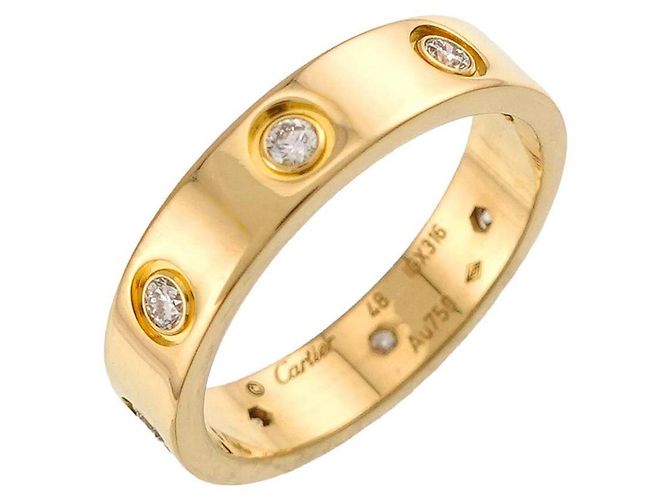 Cartier Mini Love Ring in 18K Gelbgold - Ansicht 4