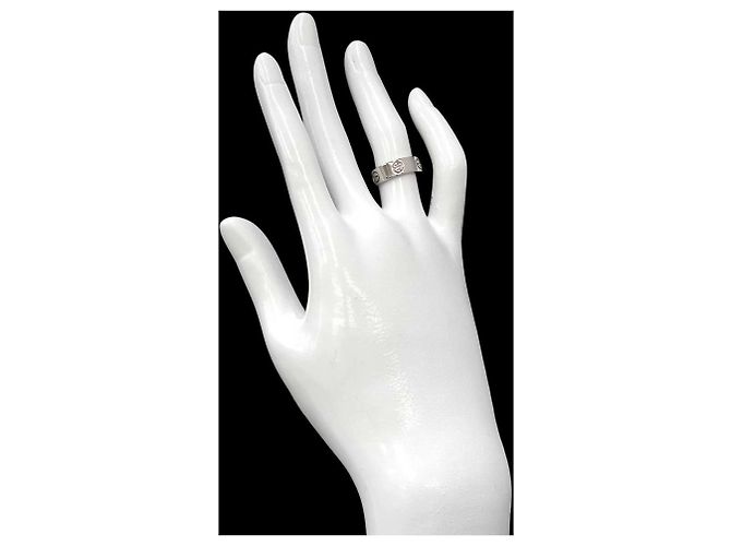 Anello Cartier Love in oro bianco 18K - vista 6