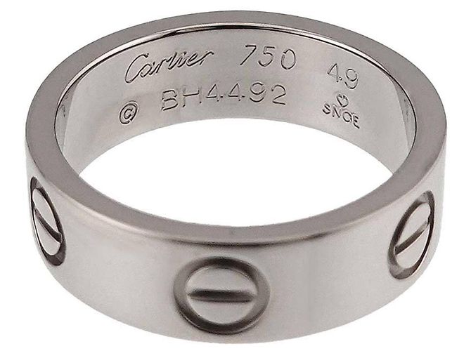 Cartier Love Ring in 18K Weißgold - Ansicht 2