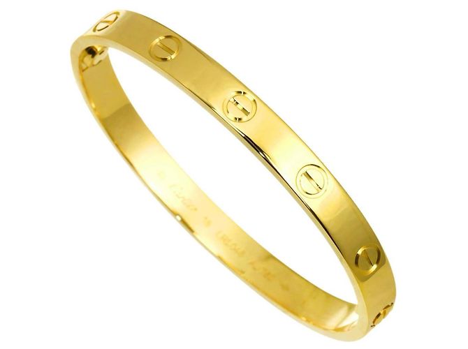 Bracciale Cartier Love in oro giallo 18K - vista 7