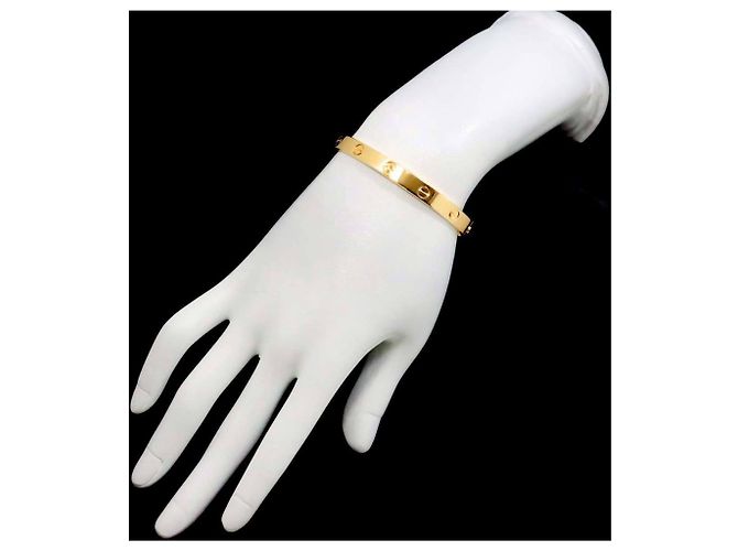 Bracciale Cartier Love in oro giallo 18K - vista 8