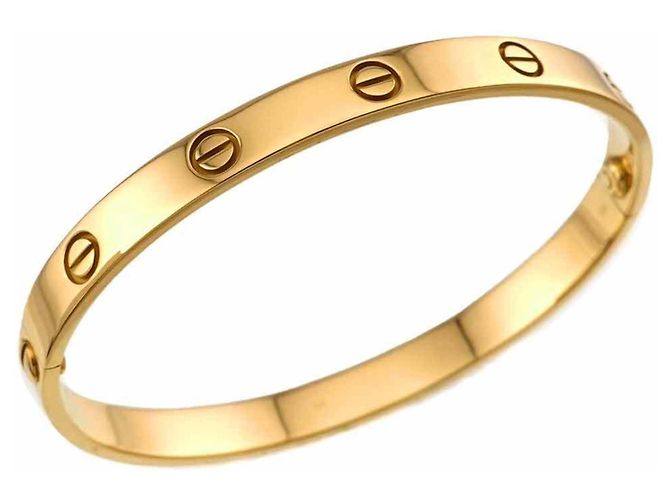 Bracciale Cartier Love in oro giallo 18K - vista 5