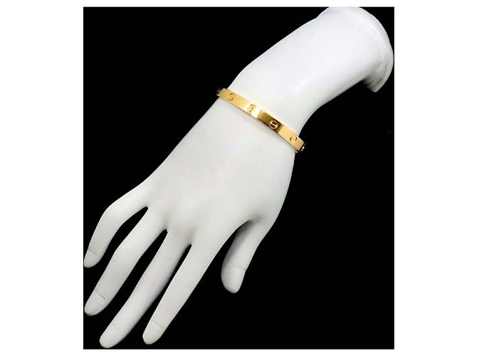 Bracciale Cartier Love in oro giallo 18K - vista 9