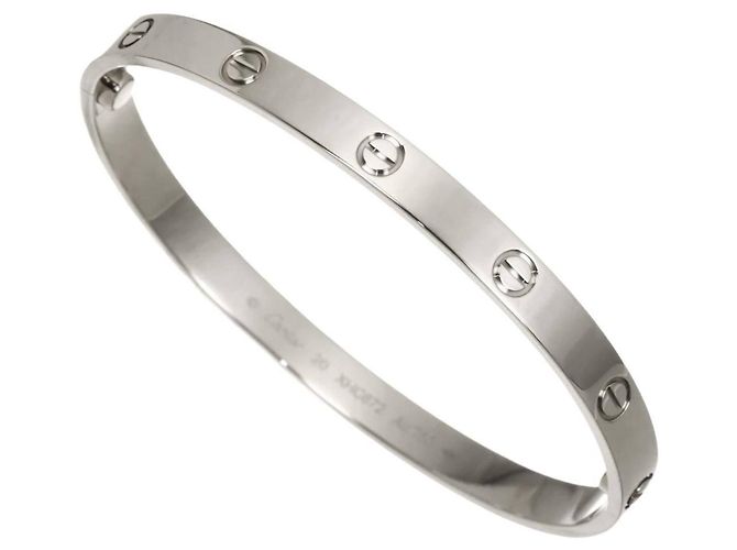 Bracciale Cartier Love in oro bianco 18K - vista 6