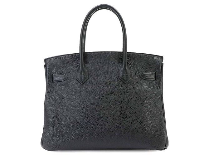 Hermès Borsa Hermes Birkin 30 in pelle Togo nera Nero - vista 3