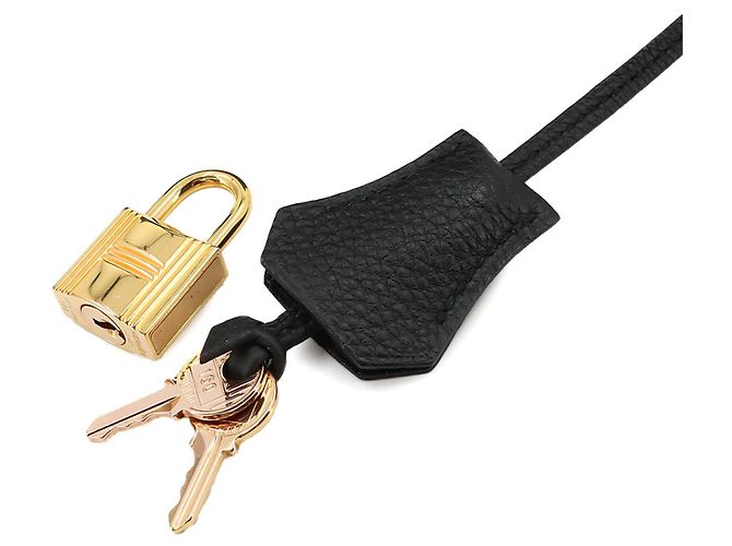 Hermès Borsa Hermes Birkin 30 in pelle Togo nera Nero - vista 9