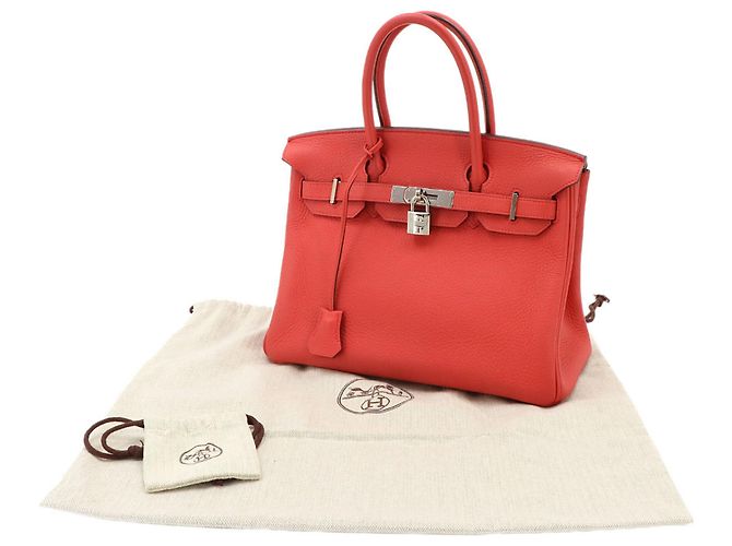 Hermès Borsa Hermes Birkin 30 in Bougainvillea - vista 2