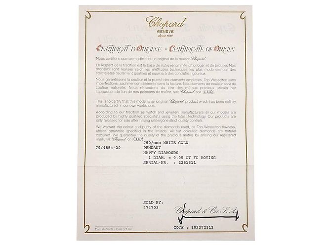 Collana Cuore Chopard Happy Diamonds - vista 9