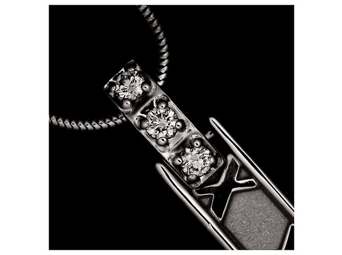 Autre Marque Tiffany & Co. Atlas Diamond Halskette - Ansicht 7