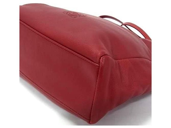 mala Loewe Anagram Mini Tote Bag Vermelho - vista 4