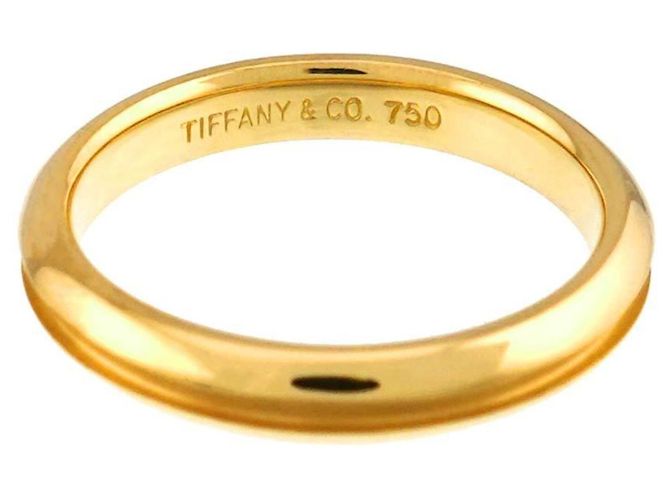 Autre Marque Tiffany & Co. Atlas Grooved Band Ring - Ansicht 3