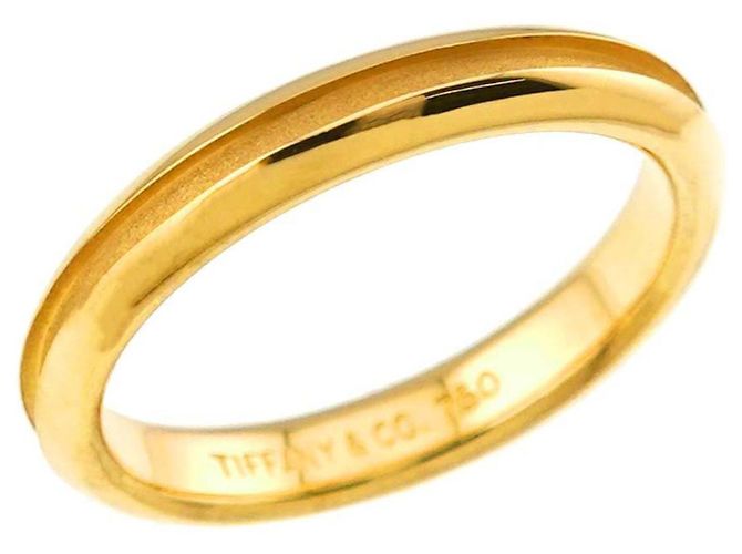 Autre Marque Tiffany & Co. Atlas Grooved Band Ring - Ansicht 4