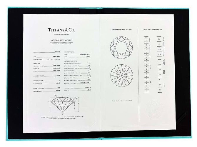 Autre Marque Tiffany & Co. Solitär-Diamantring - Ansicht 9