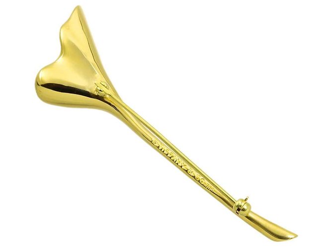 Autre Marque Broche Tiffany & Co. en oro amarillo de 18K - vista 4