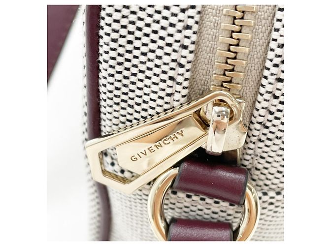 Givenchy Bond Schultertasche Beige Bordeaux - Ansicht 8
