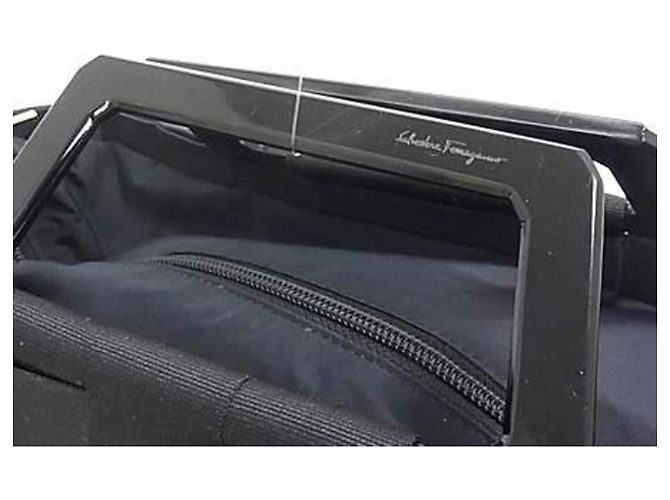 Borsa Tote Salvatore Ferragamo nera - vista 2