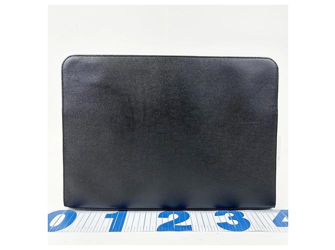 Autre Marque Borsa a pochette Saint Laurent in pelle nera Nero - vista 2