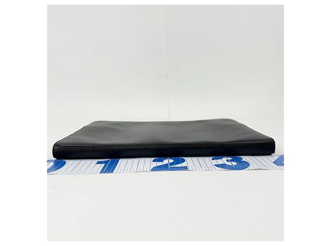 Autre Marque Borsa a pochette Saint Laurent in pelle nera Nero - vista 3