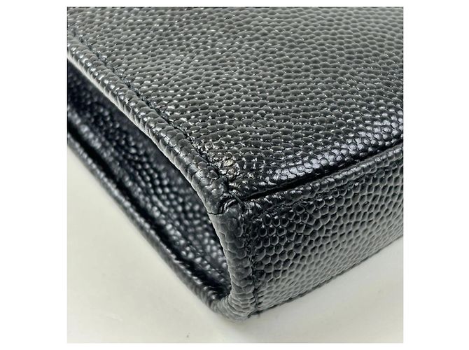 Autre Marque Borsa a pochette Saint Laurent in pelle nera Nero - vista 4