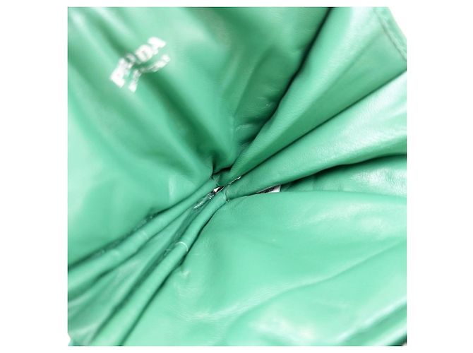 Sac à épaule mini Prada Triangle - vue 7
