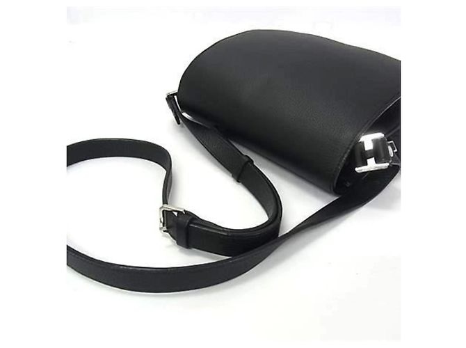 Borsa a tracolla MCM Patricia in pelle nera - vista 3