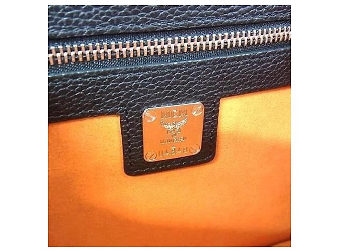 Borsa a tracolla MCM Patricia in pelle nera - vista 6