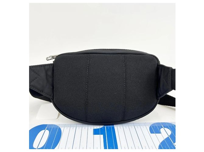 Marsupio/Borsa a tracolla Burberry in nylon nero - vista 2