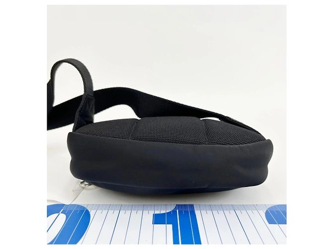 Marsupio/Borsa a tracolla Burberry in nylon nero - vista 3