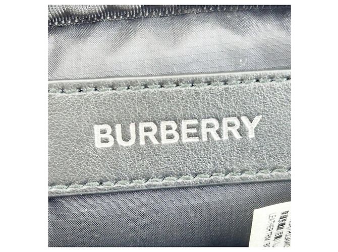 Marsupio/Borsa a tracolla Burberry in nylon nero - vista 8