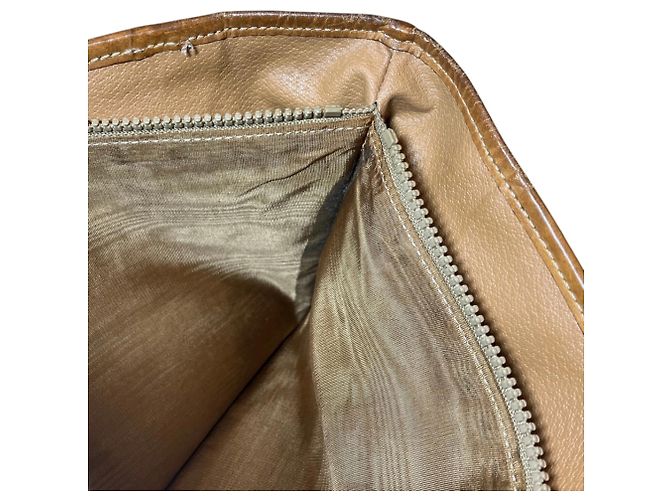 Céline Borsa Tote Celine Macadam in pelle Marrone - vista 6