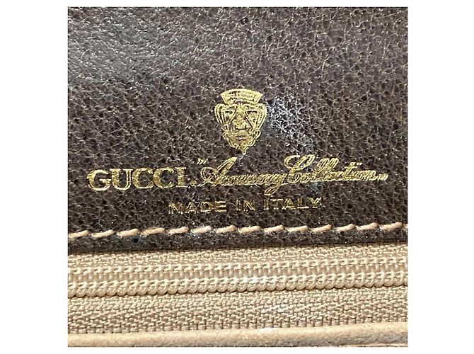 Gucci Old Schultertasche, Sherry Line Braun - Ansicht 4