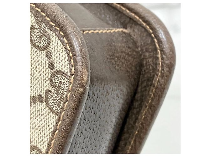 Gucci Old Schultertasche, Sherry Line Braun - Ansicht 5