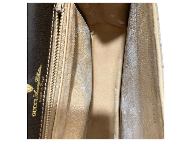 Gucci Old Schultertasche, Sherry Line Braun - Ansicht 7
