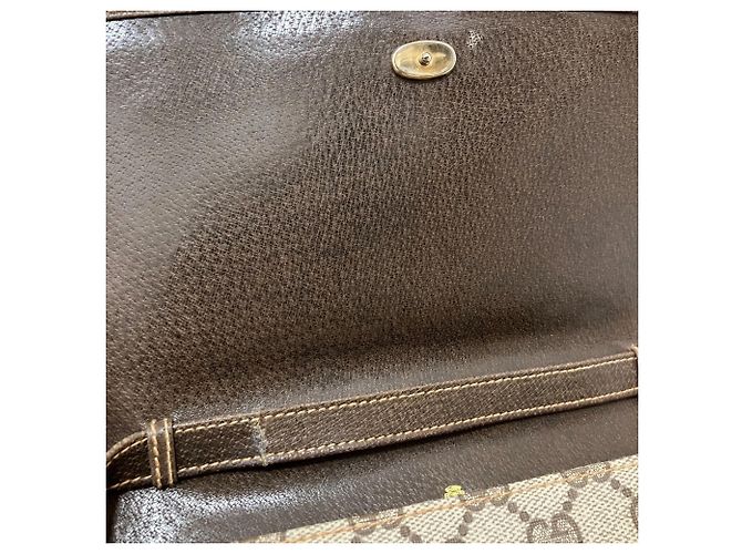 Gucci Old Schultertasche, Sherry Line Braun - Ansicht 9