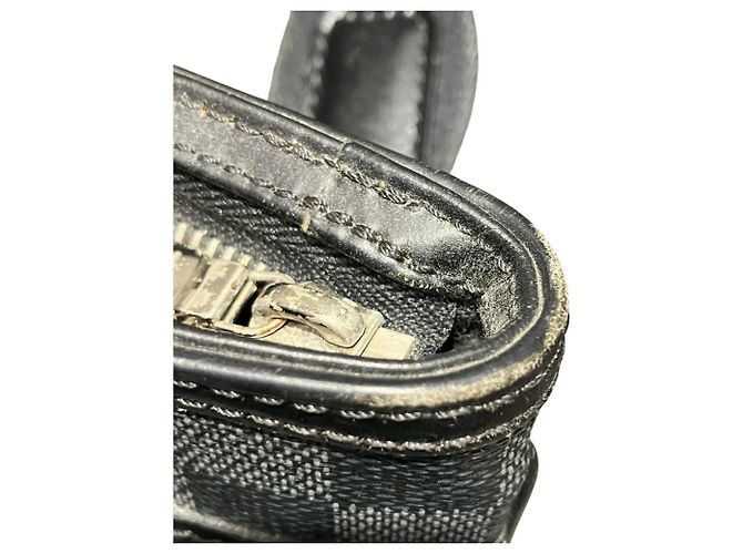 Borsa a tracolla Louis Vuitton Thomas Nero - vista 8