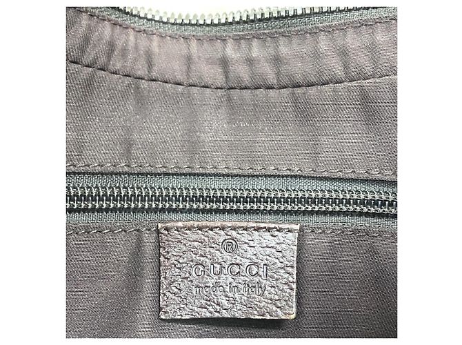 Borsa a tracolla Gucci in tela GG beige - vista 4