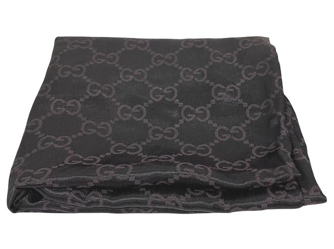Borsa a tracolla Gucci in tela GG beige - vista 5