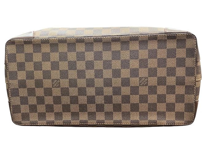 Sac Cabas Louis Vuitton Hampstead MM Marron Damier ebène - vue 3