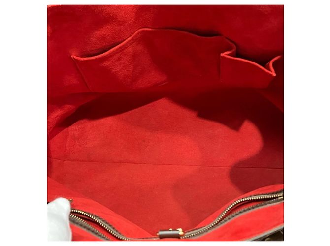 Sac Cabas Louis Vuitton Hampstead MM Marron Damier ebène - vue 5