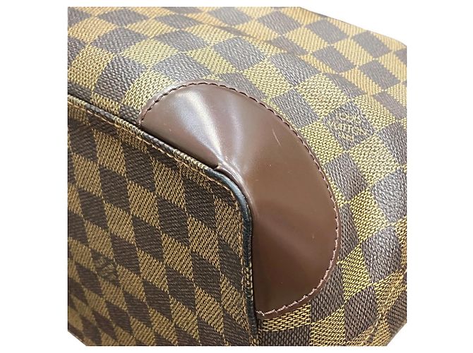 Sac Cabas Louis Vuitton Hampstead MM Marron Damier ebène - vue 6