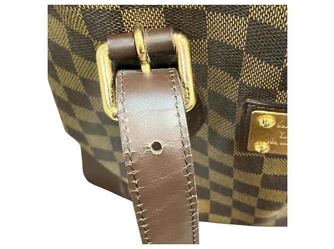 Sac Cabas Louis Vuitton Hampstead MM Marron Damier ebène - vue 9
