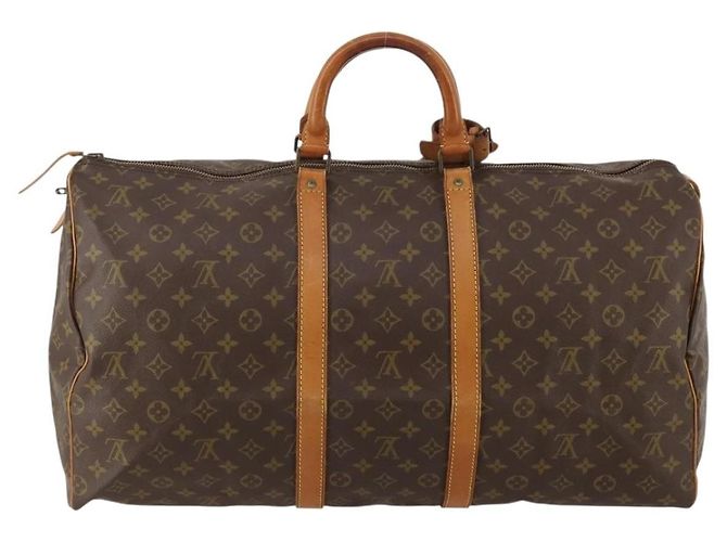 Louis Vuitton Keepall Monogram Canvas 55 Marron - vue 2