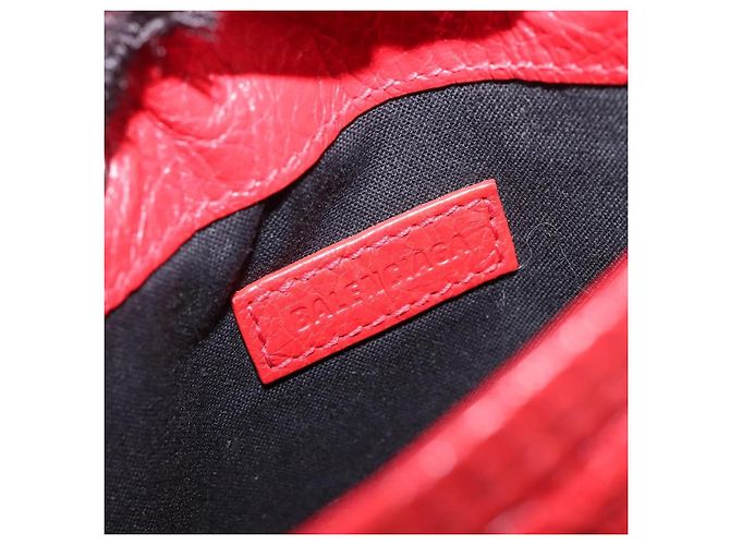 Balenciaga Explorer Leather Rouge - vue 6
