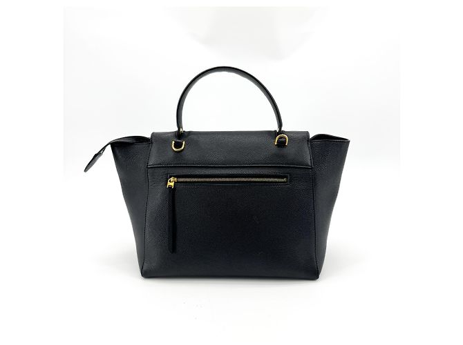 Céline Cinto Celine Mini em pele de vitela Preto - vista 2