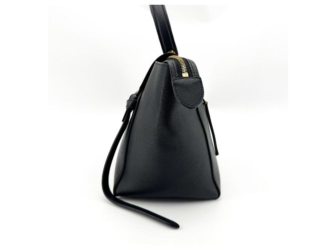 Céline Cinto Celine Mini em pele de vitela Preto - vista 3